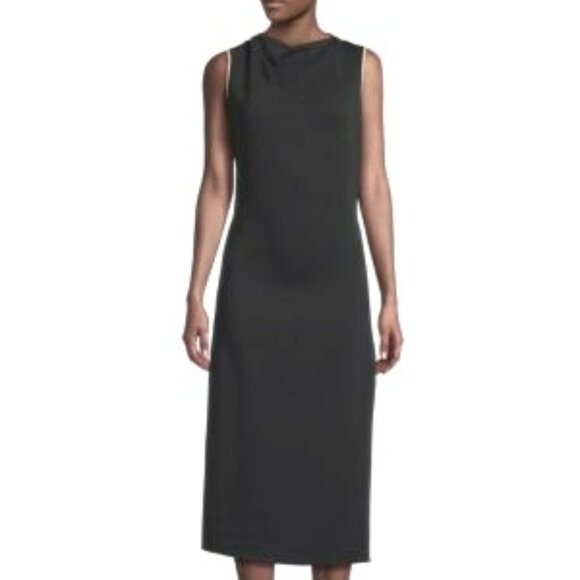 REISS. The Classic Navy Gianna dress. Midi, sleeveless, comfort stretch. NWOT - Picture 4 of 8